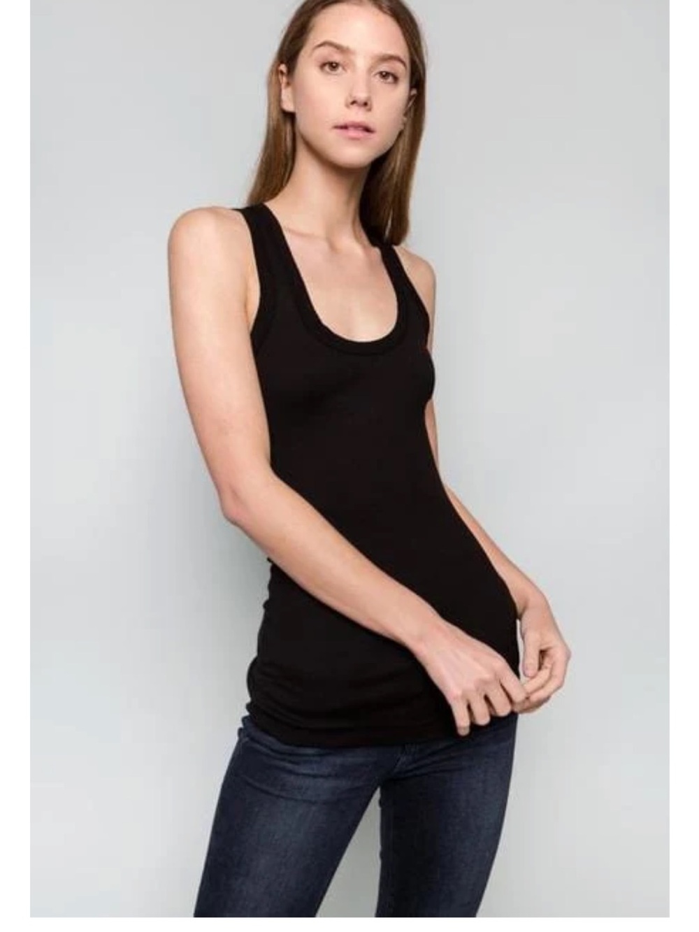 Women's Crown Jewel Black Tiburon Tank